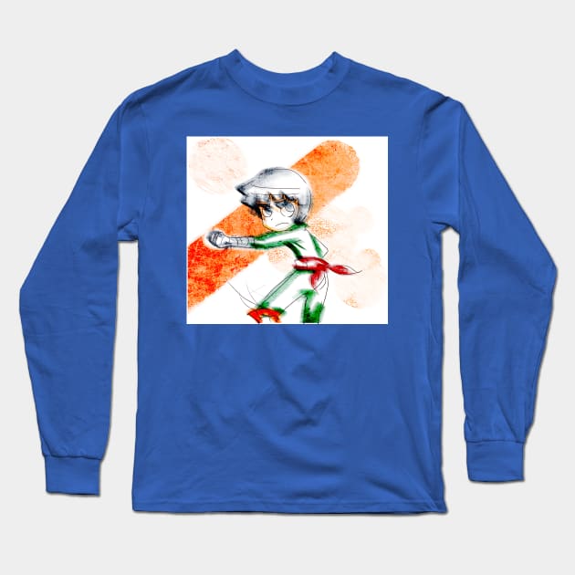 rock lee Long Sleeve T-Shirt by panchi